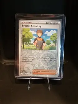 Brock's Scouting [Reverse Holo] 146/159 Pokemon Journey Together JTG - Image 1