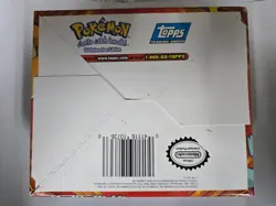Pokemon TV Animation 1999 Topps Blue Label Box Factory Sealed - Image 2