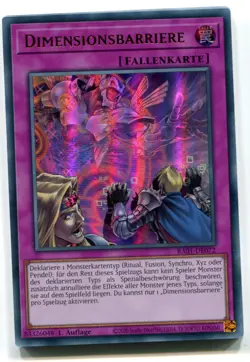 Yu-Gi-Oh! Dimensionsbarriere Ultra Rare RA01-DE072 - Image 1