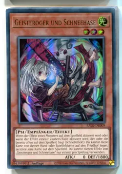 Yu-Gi-Oh! Geisteroger und Schneehase Ultra Rare RA02-DE009 - Image 1