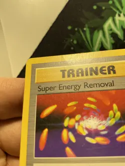Super Energy Removal 108/130 Trainer Rare Base Set 2 - Pokemon Card WOTC MP - Image 4