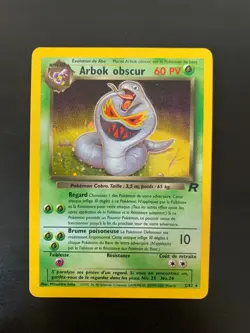 Carte Pokemon : Arbok Obscur 2/82 Team Rocket Wizards Francaise - Image 1