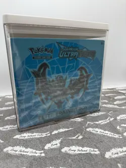 Sealed Pokemon TCG 2018 S&M Ultra Prism Elite Trainer Box w/ Protective Case - Image 1