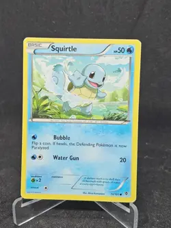 Pokemon Card Squirtle 14/101 Black & White Plasma Blast Common - Image 1
