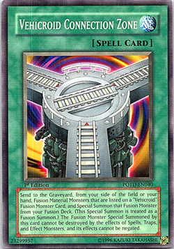 Vehicroid Connection Zone POTD-EN040 Yu-Gi-Oh! 1st Edition Light Play - Image 1