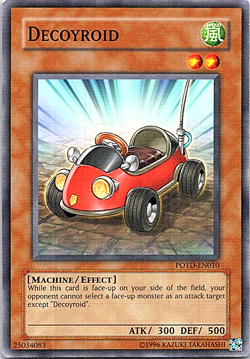 Decoyroid POTD-EN010 Yu-Gi-Oh! Light Play Unlimited - Image 1