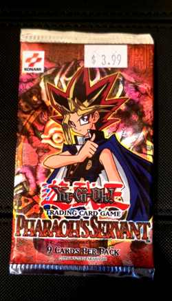 Yu-Gi-Oh! Pharaoh's Servant Booster Pack x1 - 2002 American English - Yugioh - Image 1