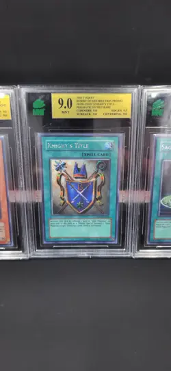 2004 Yu-Gi-Oh! Reshef of Destruction Promo Set (3) - MNT Graded 8.5-9 - Image 3
