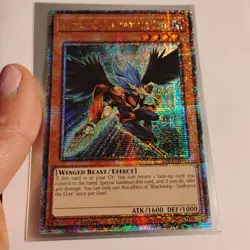 BLACKWING ZEPHYROS THE ELITE (QUARTER CENTURY SECRET RARE) RA04-EN145 YU-GI-OH - Image 4
