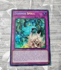 Dominus Spiral DOOD-EN079 Secret Rare Doom of Dimensions Yu-Gi-Oh Tcg NM/MINT - Image 1
