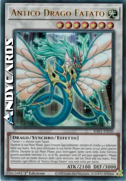 ANTICO DRAGO FATATO (Ancient Fairy Dragon) • Ultra R • RA01 IT030 • 1Ed • Yugioh - Image 1