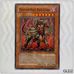 Phantom Beast Rock-Lizard - GLD2-EN014 - Common Yugioh - Image 1