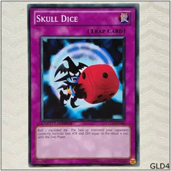 Skull Dice - GLD4-EN046 - Common Limited Edition Yugioh - Image 1