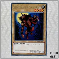 Gazelle the King of Mythical Beasts - MZMI-EN041 - Rare 1st Edition Yugioh - Image 1