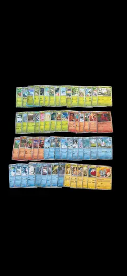 Paldea Evolved Pokemon Complete Base & Rare Holo 176 Card Set - No EX Or IR - Image 1