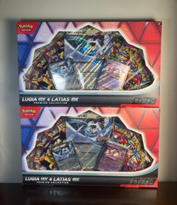 Lot of 2 Pokemon Trading Card Game Lugia ex & Latias ex Premium Collection TCG - Image 1