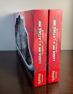 Lot of 2 Pokemon Trading Card Game Lugia ex & Latias ex Premium Collection TCG - Image 3
