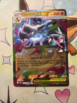 Mega Charizard X ex Double Rare 13/94 Phantasmal Flames Pokemon TCG Card Holo - Image 2