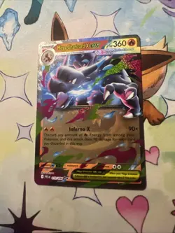 Mega Charizard X ex Double Rare 13/94 Phantasmal Flames Pokemon TCG Card Holo - Image 3