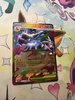 Mega Charizard X ex Double Rare 13/94 Phantasmal Flames Pokemon TCG Card Holo - Image 4