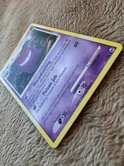 2009 Pokemon TCG Platinum Arceus Gengar Lv.46 HP 120 Rare Non Holo Card 17/99 LP - Image 5