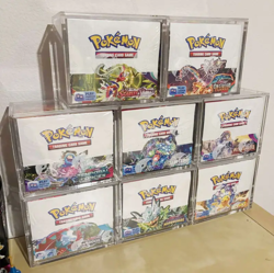 ✅Pokemon Magnetic Booster Box Acrylic Case Pokemon Card Protective Display✅ - Image 3
