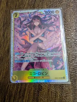 Nico Robin SR EB03-055 Japanese ONE PIECE Card Heroines Edition NM - Image 1