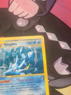 Pokemon Kingdra TCG Holo Rare Card Aquapolis H14/H32 Rare Pokemon 2002 HP - Image 4