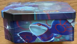 POKEMON TRADING CARD GAME KYOGRE ex230 AZURE LEGENDS TIN w/5 BOOSTER PACKS - Image 4