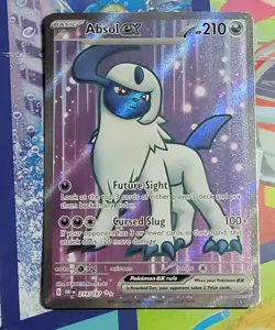 Absol EX 214/197 - Obsidian Flames Pokemon Card Ultra Rare - Image 1
