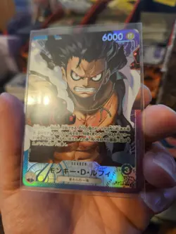 Monkey D. Luffy OP11-040 L Parallel A Fist of Divine Speed One Piece Card Jp/A3 - Image 2