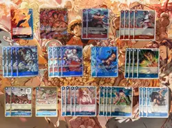 One Piece TCG Red Blue Ace Deck Op13 Core Cards - Image 1