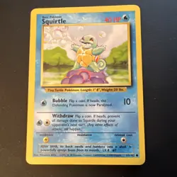 Original Base Set 63/102 Pokemon Card 1999 - Image 1