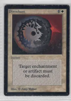 Disenchant - Beta vintage Magic the Gathering MTG - ACTUAL CARD - US SELLER - Image 1