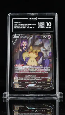 Mimikyu V Gem Mint TAG 10 swsh: Brilliant Stars TG16/TG30 Pokemon Card - Image 1