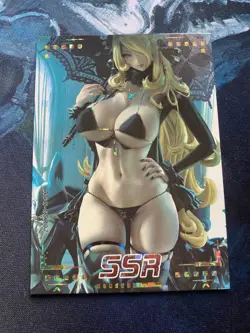 ACG Alliance Waifu Card - SSR - Sexy Anime Girl - Collectible CCG - Image 1