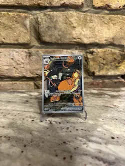Pokemon TCG Team Rockets Raticate Card 202/182 Destined Rivals Illustration Rare - Image 1