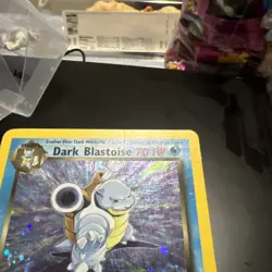 Pokemon TCG Dark Blastoise Holo Rare Card 1st Edition HP - Image 2
