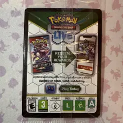 SEALED Pokemon TCG Shaymin Black Star Promo Card 015/185 Holo Vivid Voltage NM - Image 3
