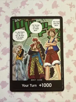 DON!! Trafalgar Law, Eustass Kid and Monkey D Luffy (OP07) - One Piece TCG ENG - Image 1