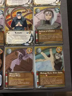 Naruto CCG Yamato Card Lot - 1st Editions + Holo Promo 046 all NM - Image 4