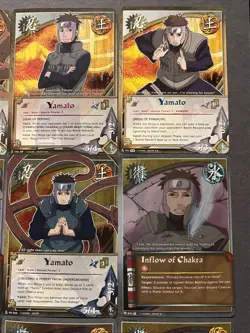 Naruto CCG Yamato Card Lot - 1st Editions + Holo Promo 046 all NM - Image 5
