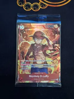 ST10-006 Monkey D Luffy (Sealed Promo) ONE PIECE Card TCG NM English - Image 1