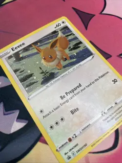 Pokemon TCG: Eevee SWSH190 SWSH: Sword & Shield Promo Cards Cosmos Holo - Image 2