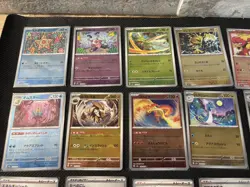 Pokemon S&V 151 JAPANESE Poke Ball Reverse Holo 69 Card Bundle No Duplicates - Image 4