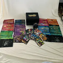 WEIRD N WILD CREATURES CASE 172 TRADING CARDS 200+ LARGE KNOWLEDGE CARDS - Image 1