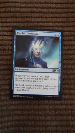 Magic: the Gathering / MtG Psychic Corrosion x1 M19 - Image 1