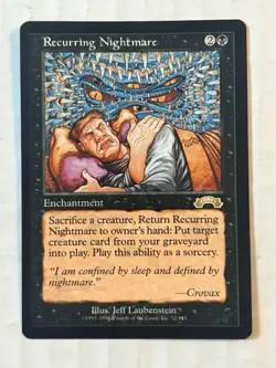 MTG - Recurring Nightmare Exodus Regular - LP - Image 1