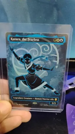 Katara, the Fearless (Borderless) (Neon Ink Foil) Avatar: The Last Airbender... - Image 1
