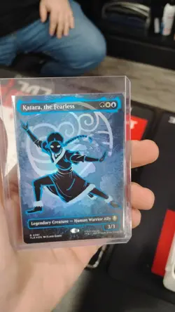 Katara, the Fearless (Borderless) (Neon Ink Foil) Avatar: The Last Airbender... - Image 3
